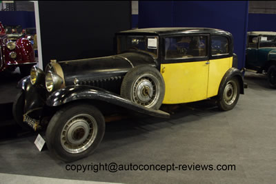 1932 Bugatti Type 49 Berline 2-4 doors by VANVOOREN 